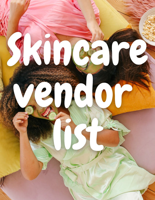 Skincare Vendors